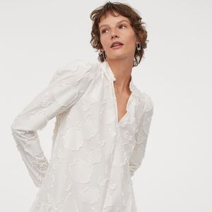 h&m jacquard weave dress